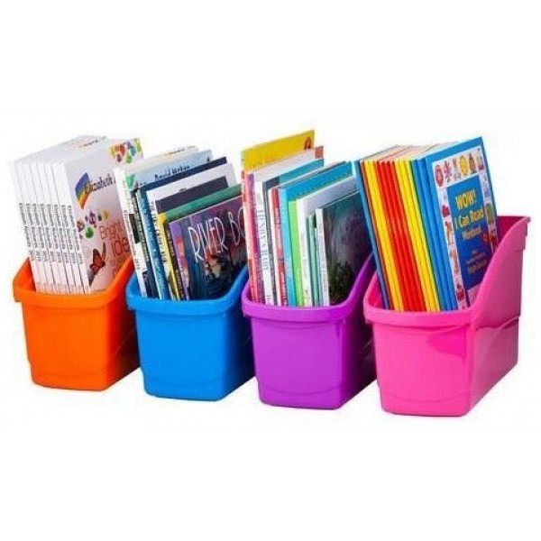 Book Bins, Boxes and Tubs